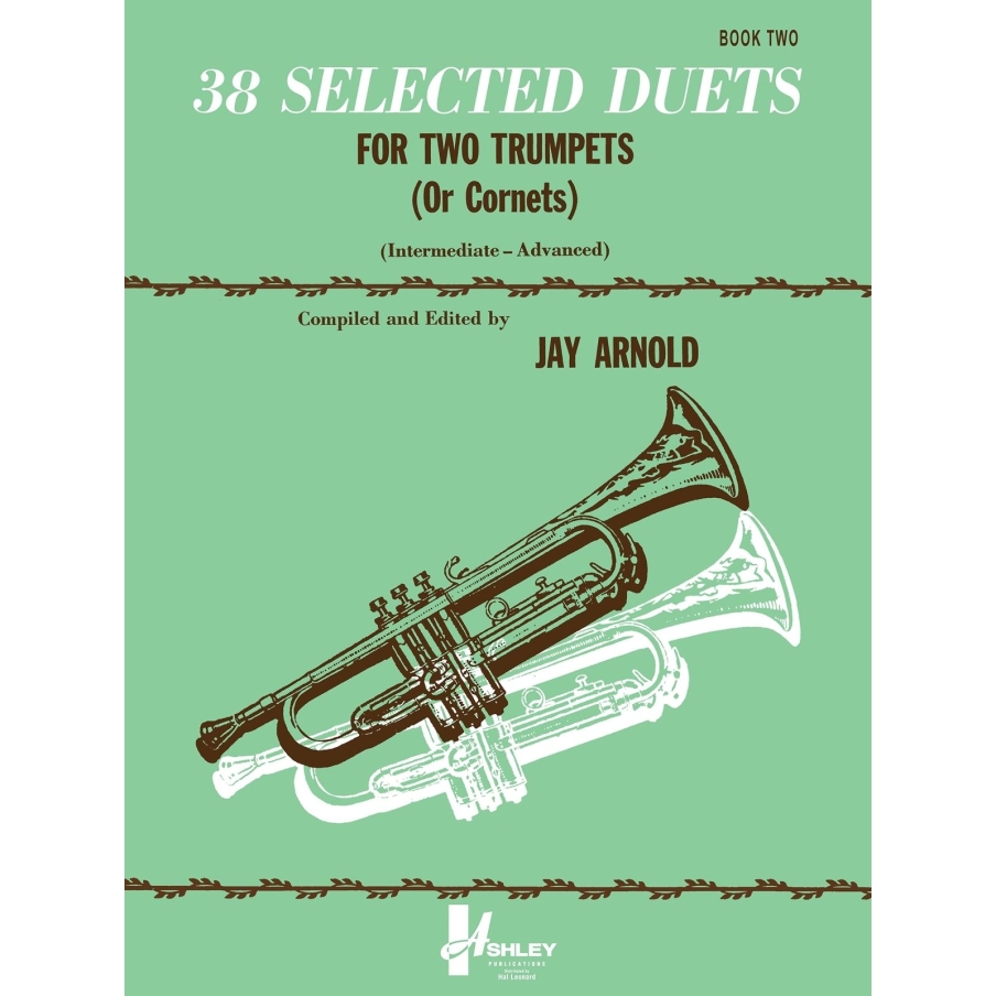 38 Selected Duets for Trumpet or Cornet Book 2