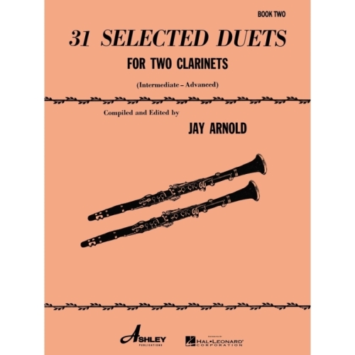 31 Selected Duets for Two Clarinets