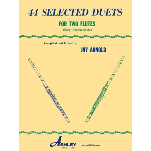 44 Selected Duets for Two Flutes - Book 1