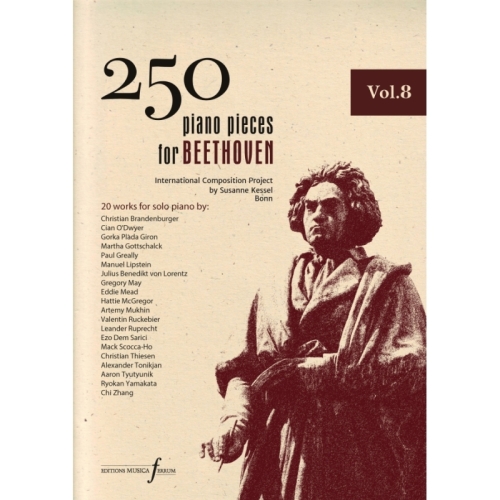 250 Piano Pieces For Beethoven - Vol. 8