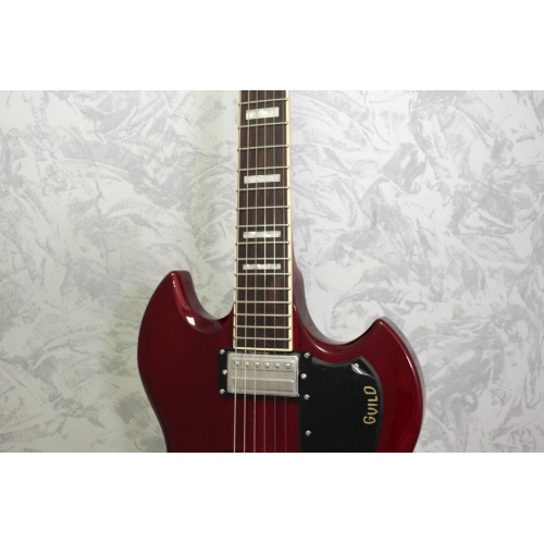 Guild Polara Deluxe Cherry Red Electric Guitar