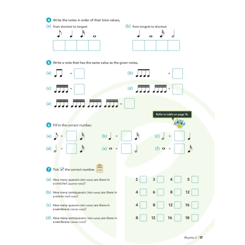 Poco Music Theory for Young Musicians, Grade 1