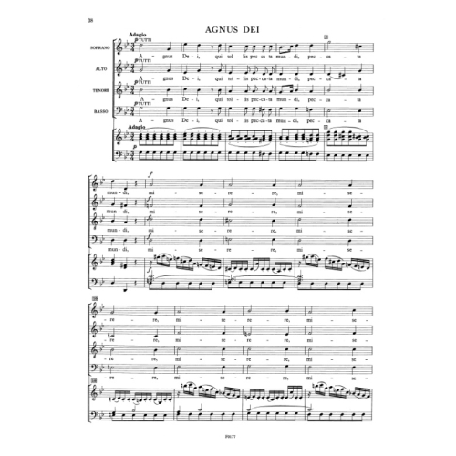 Haydn, Franz - Missa Sancti Nicolai: Vocal Score