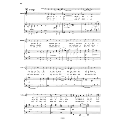Cavalli, Francesco - La Calisto (vocal score)