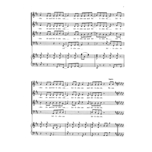 Lloyd Webber, Andrew - Jellicle Songs. SATB accompanied