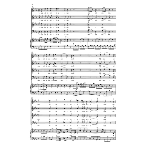 Mozart, W A - Vesperae solennes de Confessore K339(vocal score)