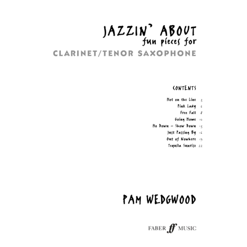 Pam Wedgwood - Jazzin' About, Clarinet or Tenor Saxophone & Piano