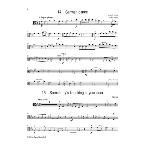 Wilkinson, M - First Repertoire for Viola. Book Two