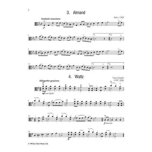 Wilkinson, M - First Repertoire for Viola. Book Two