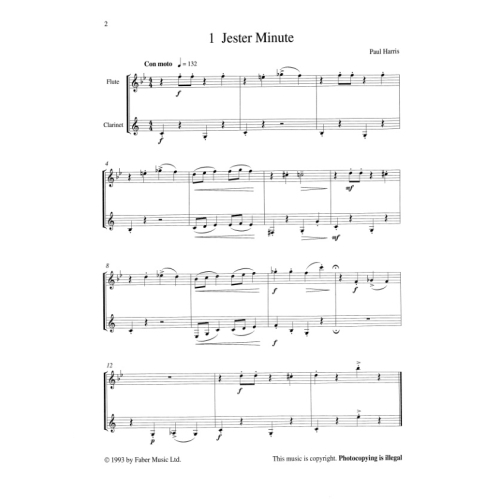 Two by Two (flute and clarinet duets)