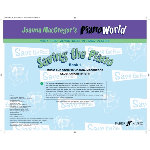 MacGregor, Joanna - PianoWorld 1. Saving the Piano +CD