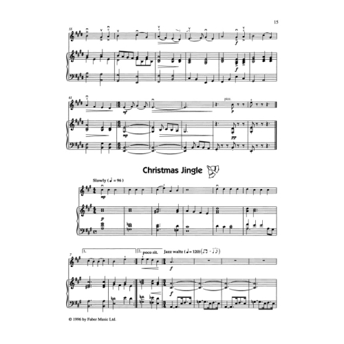 Pam Wedgwood - Christmas Jazzin' About, Violin & Piano