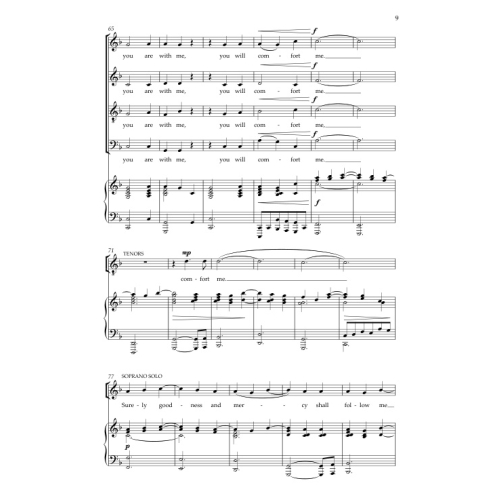 Goodall, Howard - Lord is my shepherd, The. SATB acc.(CSS)