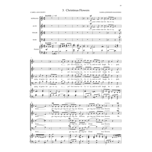 Johnson Manning, Sasha - Manchester Carols, The (Vocal Score)