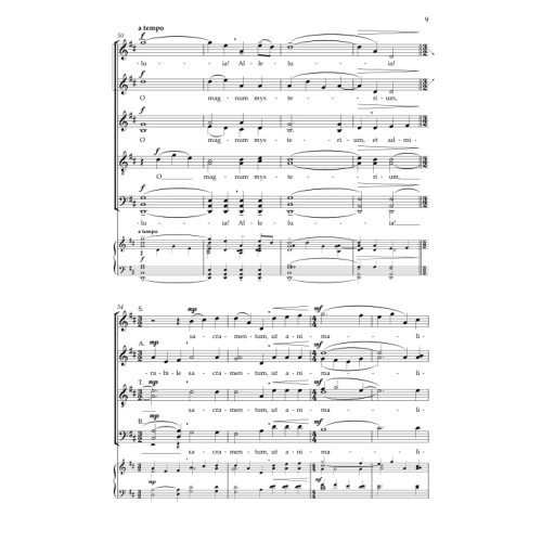 Lauridsen, Morten - O magnum mysterium.