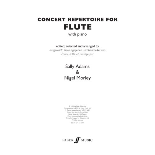 Adams, S & Morley, N - Concert Repertoire