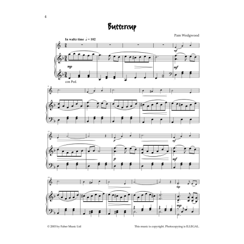 Pam Wedgwood - Really Easy Jazzin' About, Horn & Piano