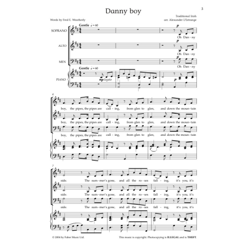 Danny boy. SA/Men acc. (CBS)