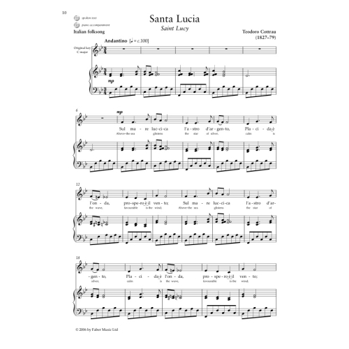 The Language of Song. Elementary (Low)
