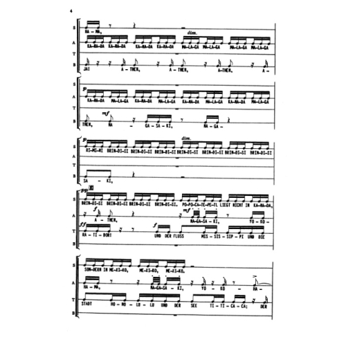 Toch, Ernst - Geographical Fugue