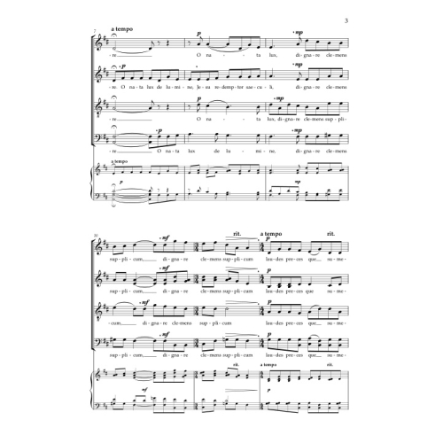 Lauridsen, Morten - O Nata Lux