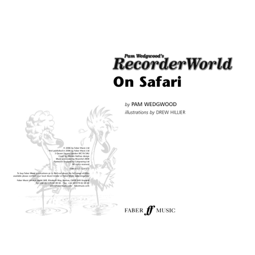 Pam Wedgwood - RecorderWorld On Safari