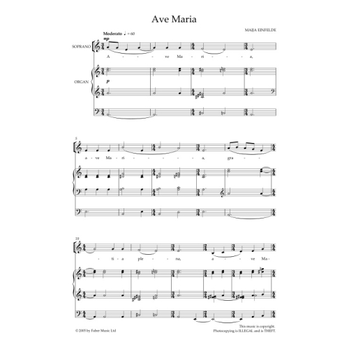 Einfelde, Maija - Ave Maria