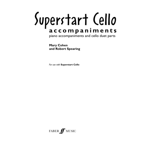Cohen, M & Spearing, R - Superstart Cello