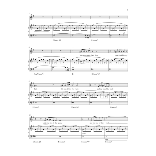 Miles, John - Music (PVG single)