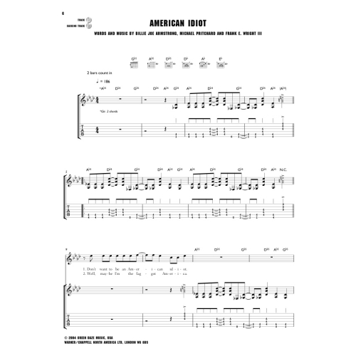 Green Day - Green Day - Guitar