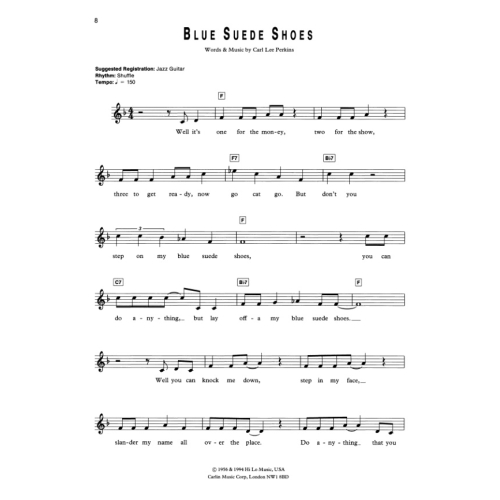 Easy Keyboard Library: Rock n Roll