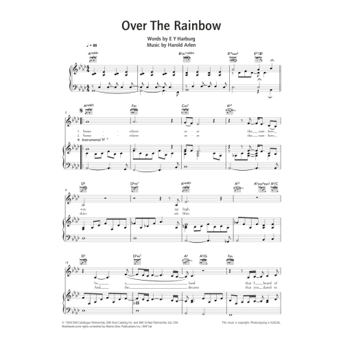 Harburg, E & Arlen, H - Over the Rainbow