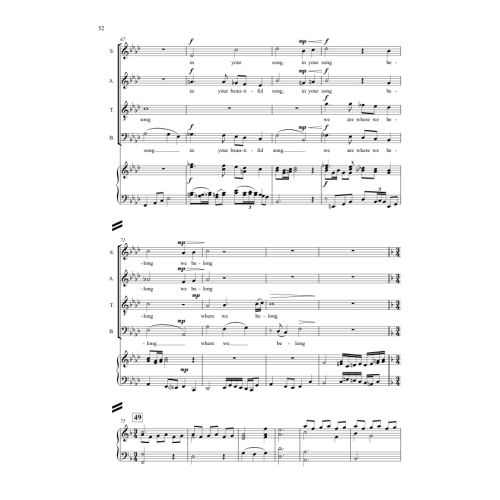 McCartney, Paul - Ecce Cor Meum (vocal score)