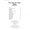 What else can I play? Piano Grade 4