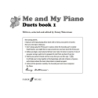 Waterman, F - Me and My Piano. Duets Book 1 (new ed.)