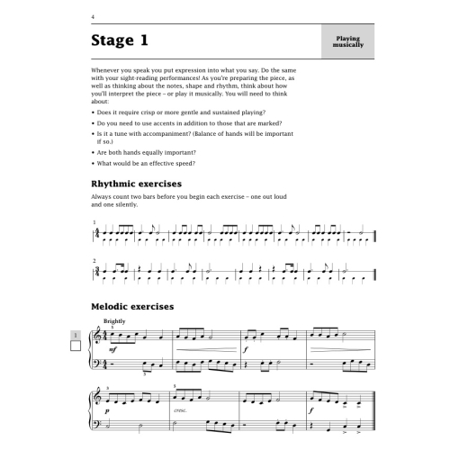 Improve your sight-reading! Piano 4