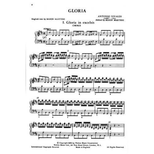 Vivaldi, Antonio - Gloria