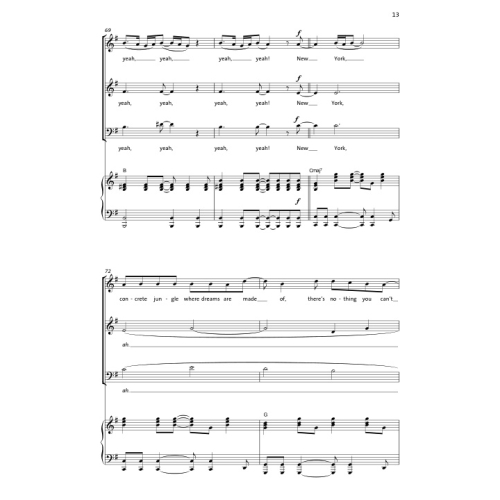 Keys, Alicia - Empire State of Mind. (Choir Rocks!)