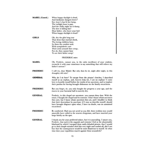 Gilbert, W & Sullivan, A - Pirates of Penzance, The (libretto)