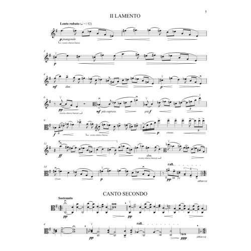 Britten, Benjamin - Three Suites (solo viola)