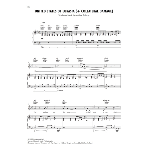 Muse - Muse Piano Songbook