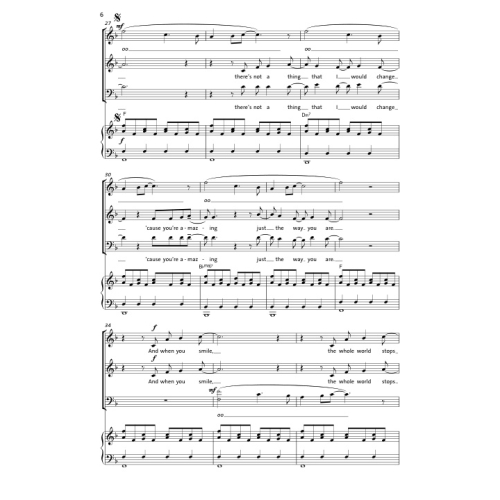 Mars, Bruno - Just the way you are (Choir Rocks!)