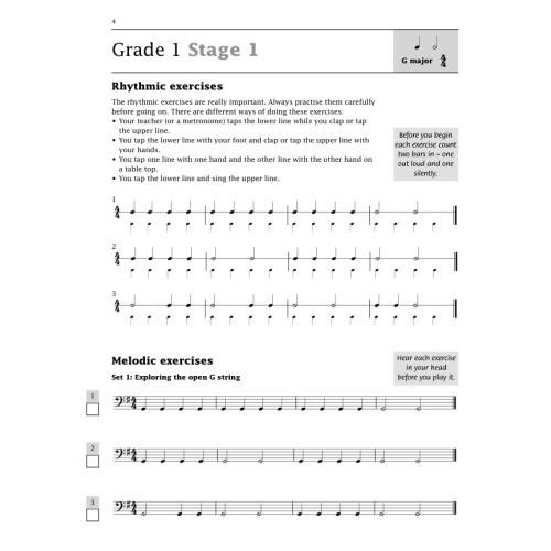 Improve your sight-reading! Cello Grades 1-3