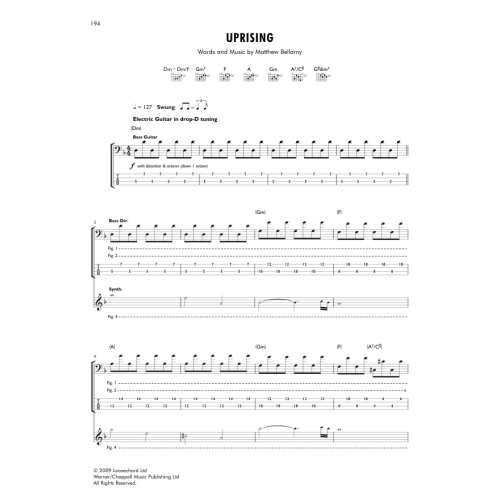 Muse - Muse The Guitar Songbook