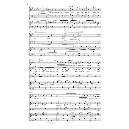 And all that jazz. SAB accompanied (FCS)