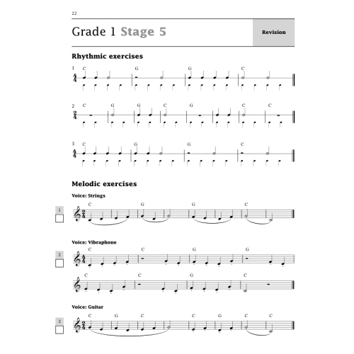 Improve your sight-reading! Trinity Edition Electronic Keyboard Initial-Grade 1