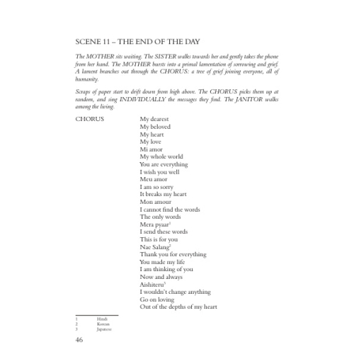 Davies, Tansy - Between Worlds (Libretto)