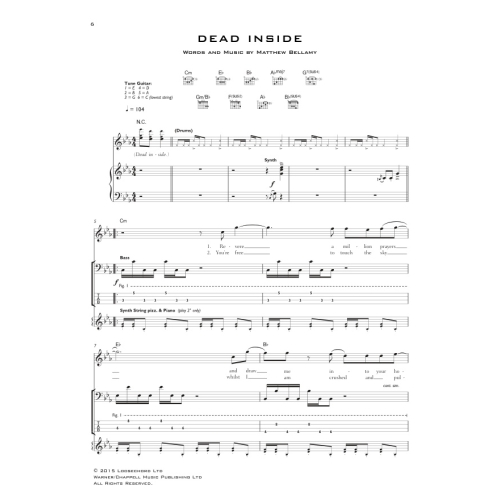 Muse - Drones (Guitar TAB)