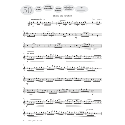 More Graded Studies for Clarinet Book 1