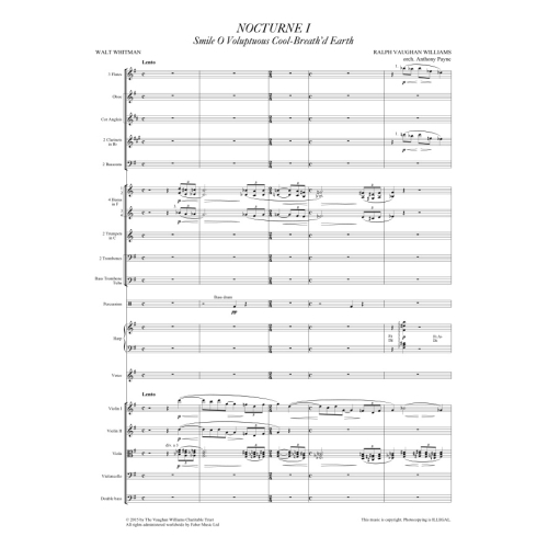 Vaughan Williams, Ralph - Three Nocturnes